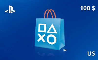 Подарочная карта PlayStation Network 100 долл. US