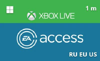 Подарочная карта  Xbox EA Play 1 мес. Global