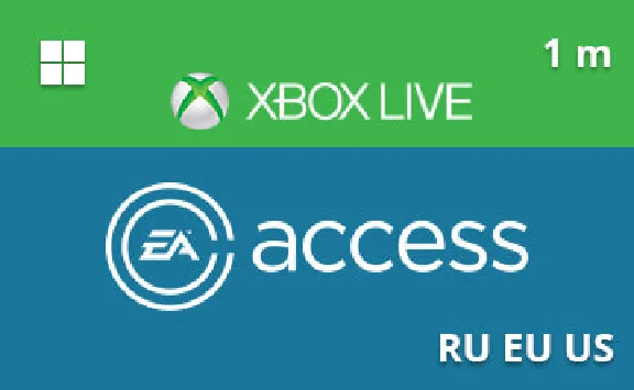 Подарочная карта  Xbox EA Play 1 мес. Global