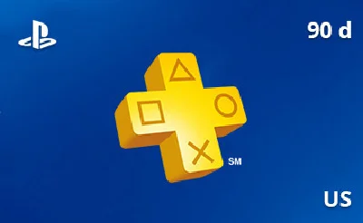 PlayStation Plus Gift Card 90 days US-region