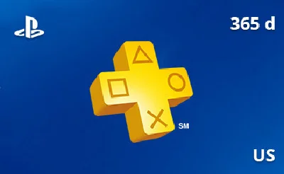 PlayStation Plus Gift Card 365 days US-region
