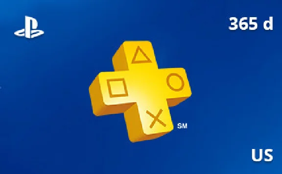 PlayStation Plus Gift Card 365 days US-region