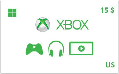 Xbox Gift Card 15 USD US-region