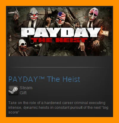 PAYDAY The Heist (Steam Gift / ROW / Region Free)