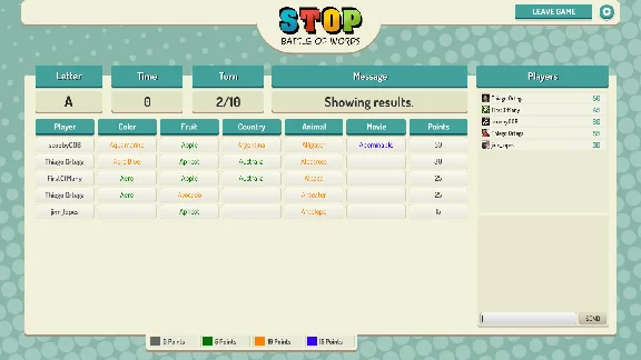 Stop Online Battle of Words ( Steam Key / Region Free )