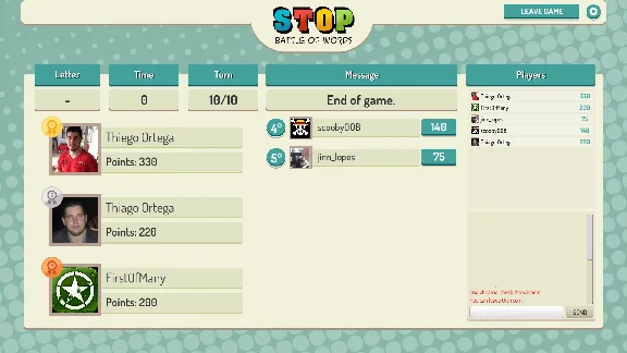 Stop Online Battle of Words ( Steam Key / Region Free )