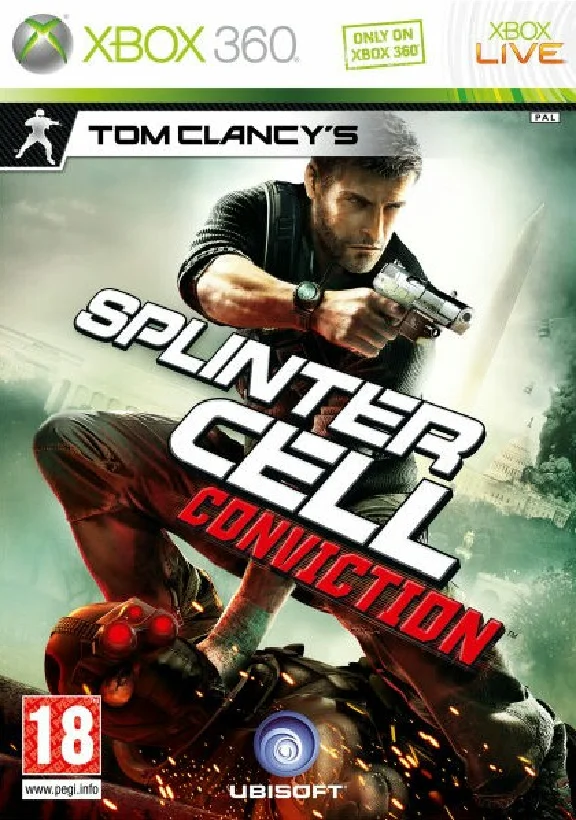 XBOX 360 |80| Splinter Cell Conviction + Ghost Recon +3