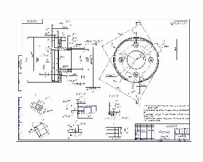 Thesis for the manufacture of parts - Flange