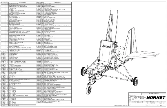 You Aviator. The drawings of a gyroplane Hornet