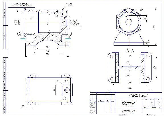 Cylinder pneumatic MCH00.21.00.00 Detailing