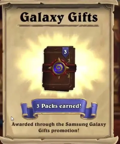 4 Hearthstone Expert Pack + рубашка Galaxy,Android⭐