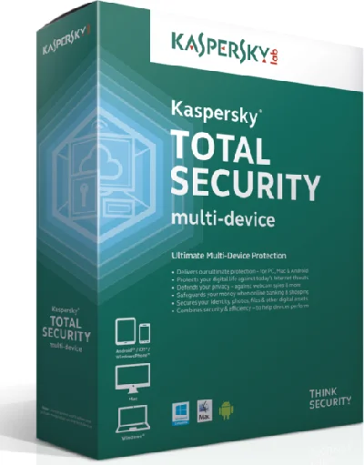 Kaspersky Total Security 2 PC for 1 year (Ru)