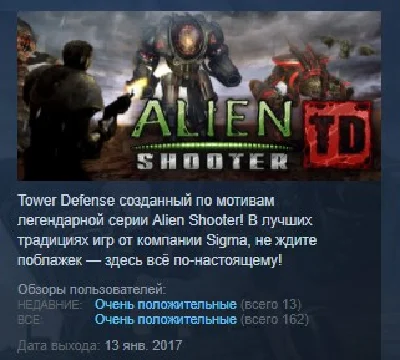 Alien Shooter TD 💎 STEAM KEY REGION FREE GLOBAL