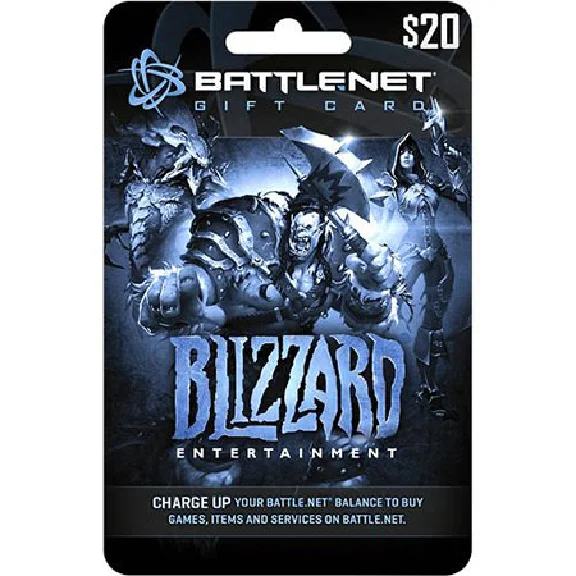Blizzard app Battle net wallet funds code voucher card