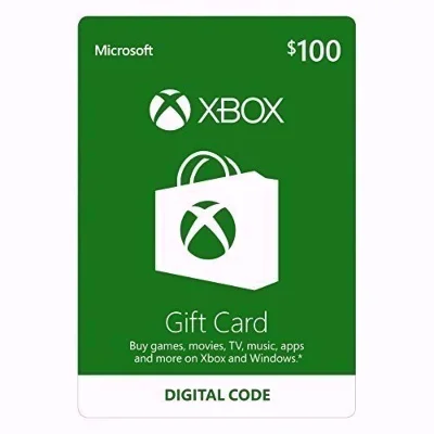 XBOX LIVE $100 PREPAID CARD US (CODE FROM CARD)