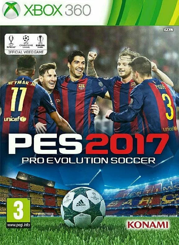 32 XBOX 360 Pro Evolution Soccer | PES 2017