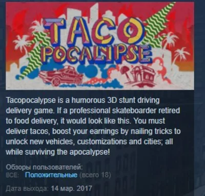Tacopocalypse ( Steam Key / Region Free ) GLOBAL