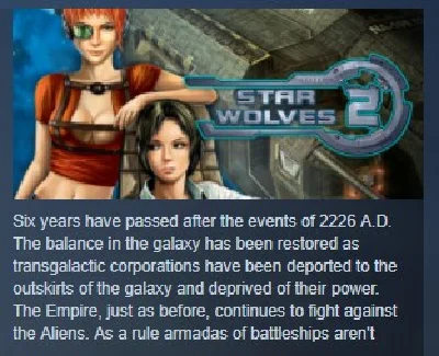 Star Wolves 2 💎 STEAM KEY REGION FREE GLOBAL