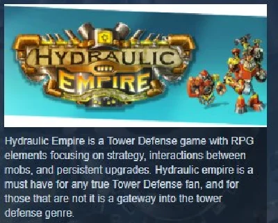 Hydraulic Empire STEAM KEY REGION FREE GLOBAL