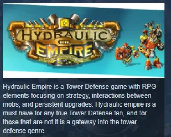 Hydraulic Empire STEAM KEY REGION FREE GLOBAL