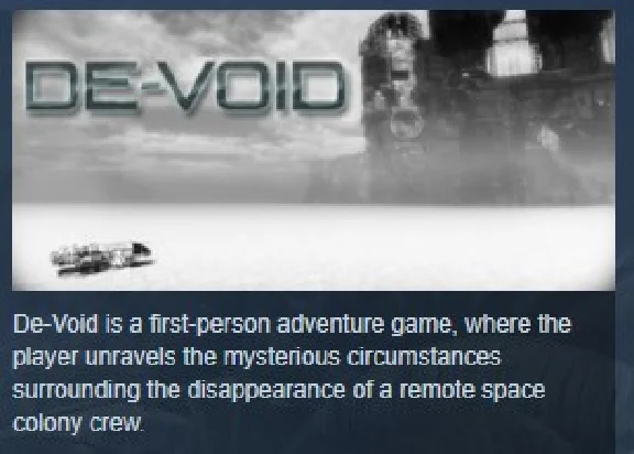De-Void STEAM KEY REGION FREE GLOBAL