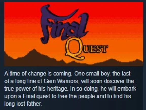 Final Quest STEAM KEY REGION FREE GLOBAL