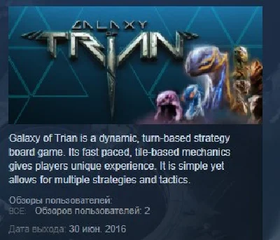 Galaxy of Trian Board Game STEAM KEY REGION FREE GLOBAL