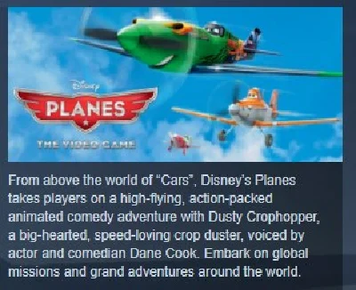 Disney Planes STEAM KEY RU+CIS LICENSE