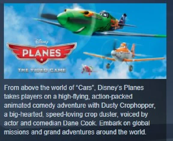 Disney Planes STEAM KEY RU+CIS LICENSE