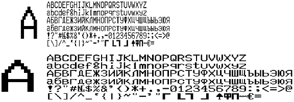 Full set of KKM fonts FELIX-RK (ttf) 16 pcs ver. 1-8