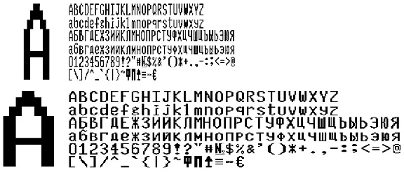 Full set of KKM fonts FELIX-RK (ttf) 16 pcs ver. 1-8