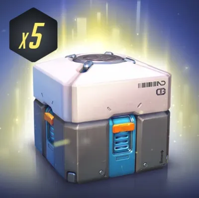 Overwatch Loot Box x5 Prime Key Region Free (September)