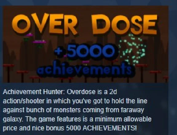 Achievement Hunter: Overdose STEAM KEY GLOBAL