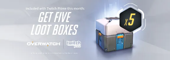 Overwatch-5 Loot Boxes (Twitch Prime) Key(Oct10-Nov10)