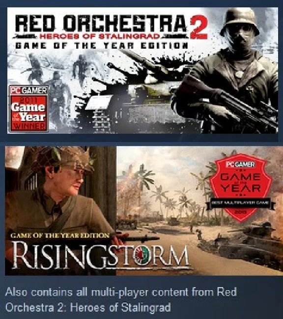Rising Storm + Red Orchestra 2 (Steam gift GLOBAL)