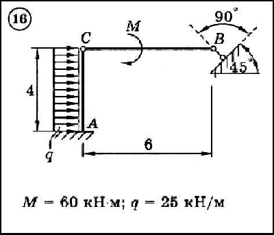 Решение задачи С3 вариант 16 (С3-16) - Диевский В.А.