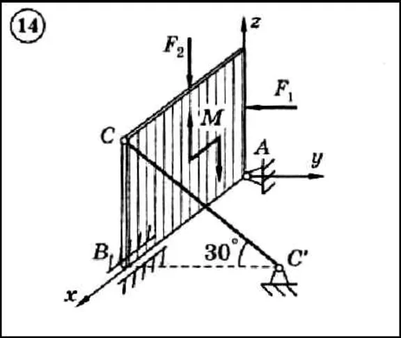 Dievsky V.A. - Solution of problem C5 variant 14(C5-14)