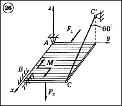 Dievsky V.A. - Solution of task C5 variant 26 (C5-26)