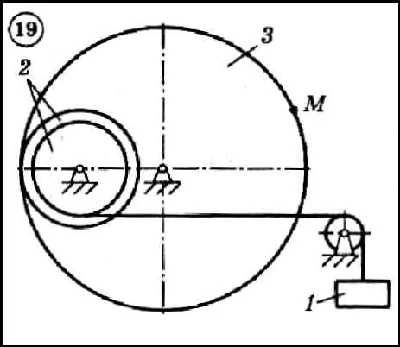 Решение задачи К2 вариант 19 (К2-19) - Диевский В.А.