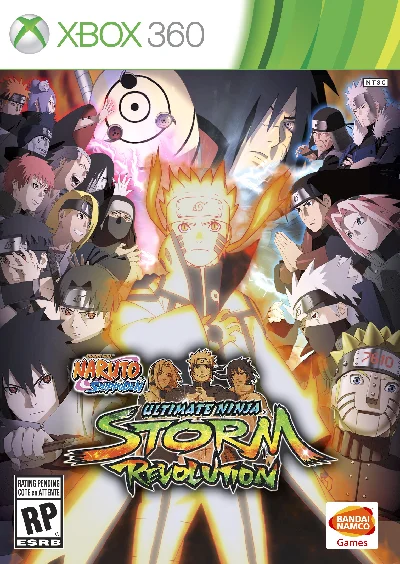 XBOX 360 |40| Naruto Storm R + Street Fighter IV + 6