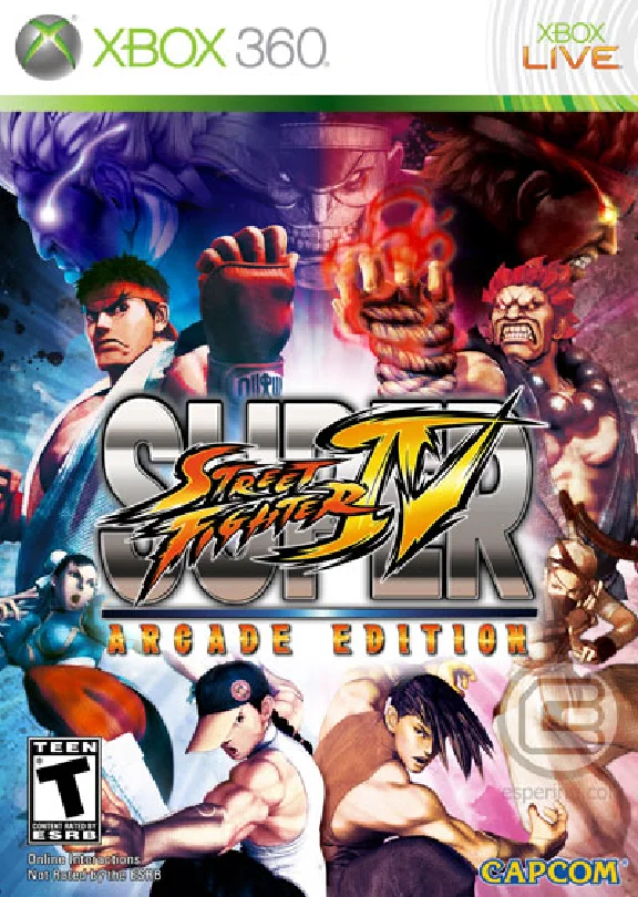 XBOX 360 |40| Naruto Storm R + Street Fighter IV + 6