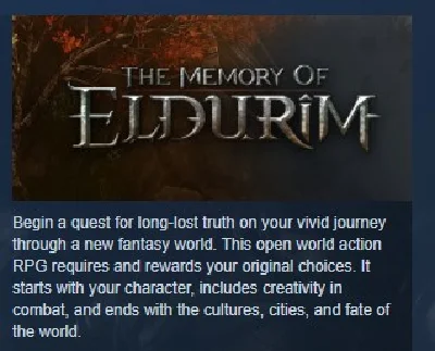 The Memory of Eldurim 💎STEAM KEY REGION FREE GLOBAL