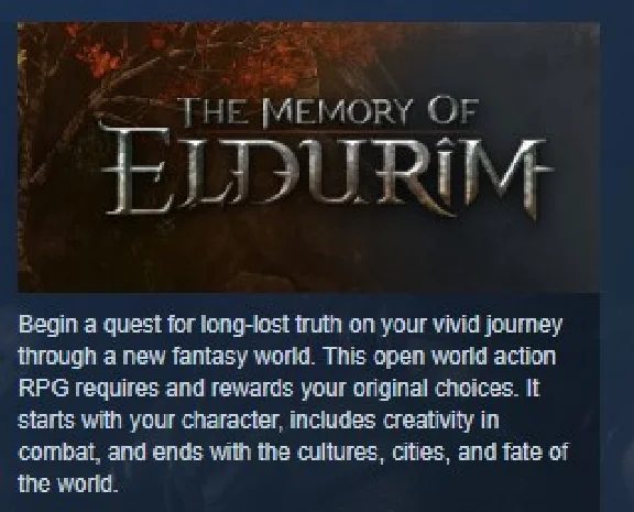 The Memory of Eldurim 💎STEAM KEY REGION FREE GLOBAL