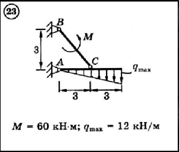 Dievsky V.A - Solution of problem D4 variant 23 task 1