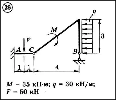 Dievsky V.A - Solution of problem D4 variant 26 task 1