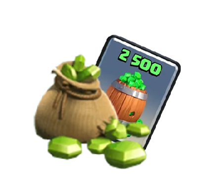 Promotional code for 2500 gems