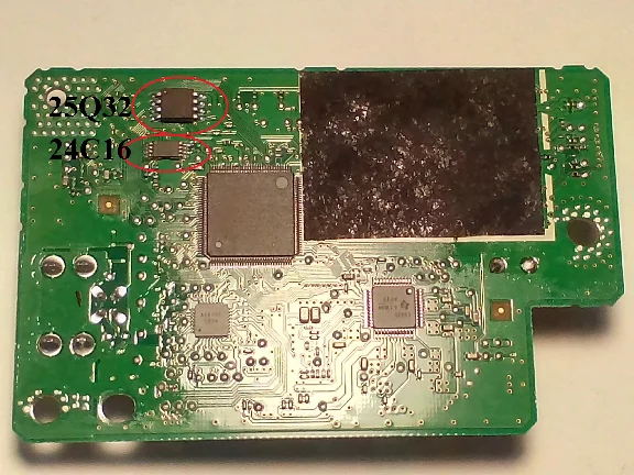Canon G2400 dump 25Q32 + 24C16 for resetting 5B00