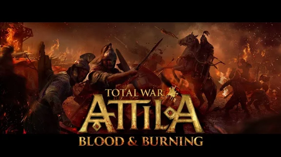 Total War ATTILA Blood and Burning Steam KEY Regio free