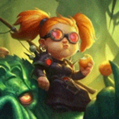 НЕМСИ НЕКРОПШИК - Герой | Портрет Hearthstone + Подарки