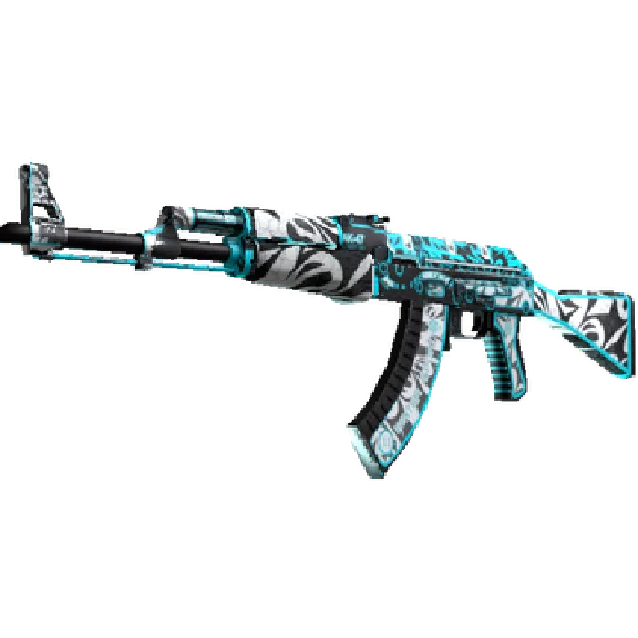 CS:GO AK-47 | Snow whirlwind | After field tests